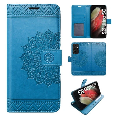 Coque Pour Samsung Galaxy S21 Ultra 5G Housse Téléphone Étui Flip TPU - Photo 1/4