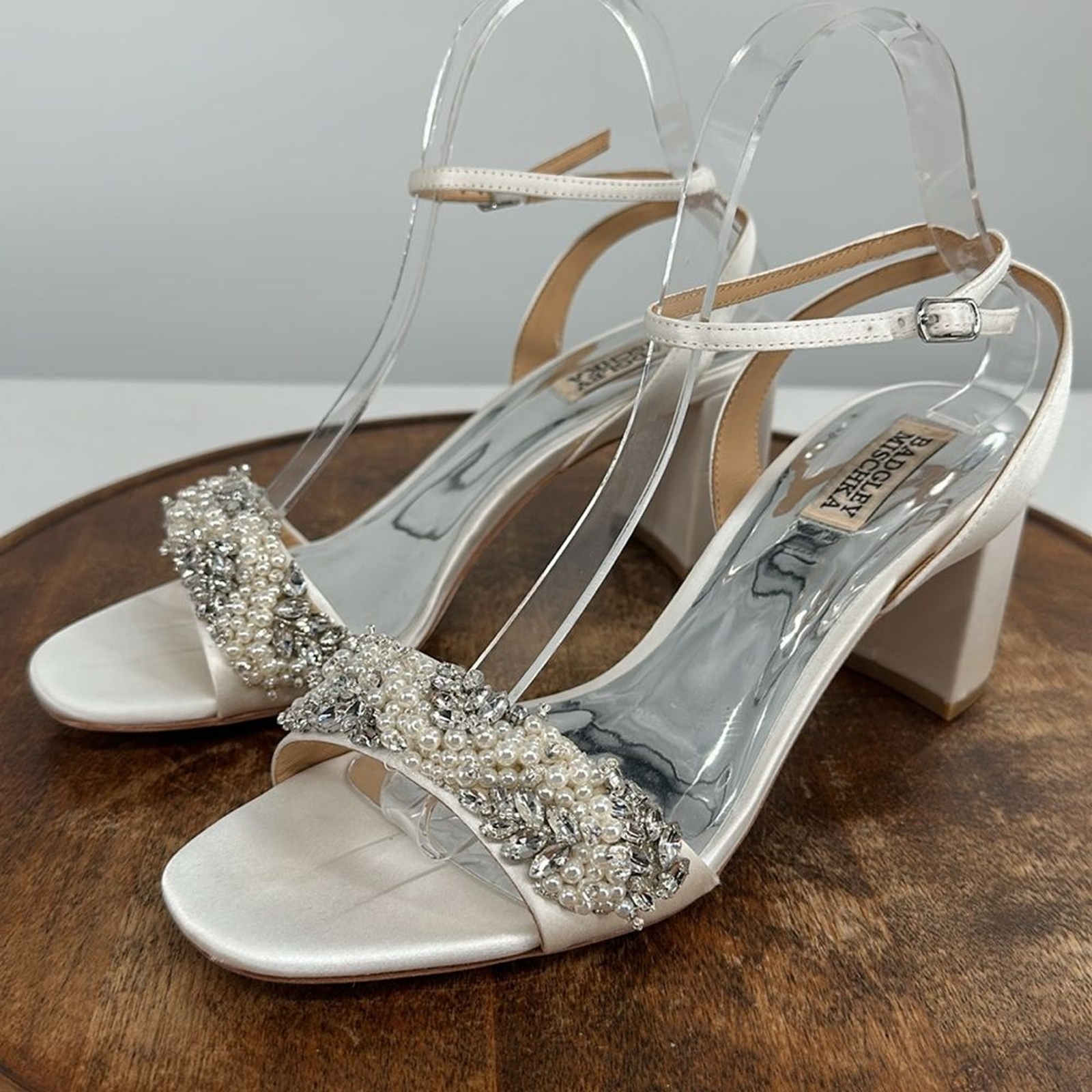 Block Heel Zapatos Badgley Mischka EspaÃ±a Block Heel Badgley