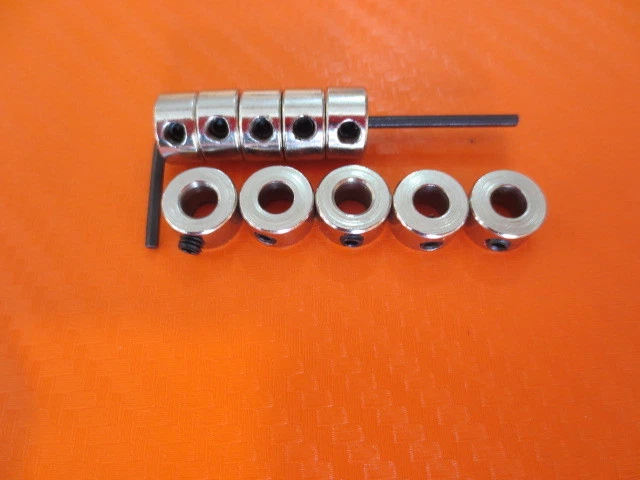 10 Stück Stellringe Klemmringe 3mm Stellring Radachse Sechskantschlüssel - Bild 2 von 4