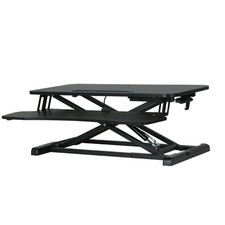 Artiss Standing Desk Riser Height  Adjustable Laptop Desktop Black  80CM New