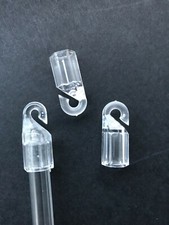 4 X VENETIAN BLIND CONTROL ROD HOOK  - WAND HOOK (HOOK ONLY) BLINDS SPARES PARTS