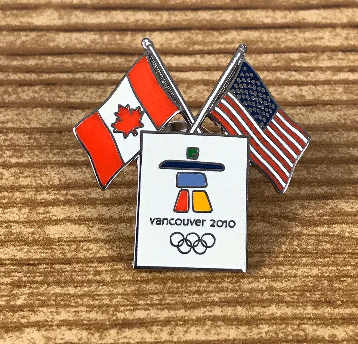 Vancouver2010 オリンピック 公式 ピンバッジ ネックストラップ国旗 Vancouver 2010 Event Olympics Flags for sale | eBay