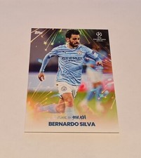 2021 Topps Football Festival By Steve Aoki UEFA CL Flare Bernardo Silva 