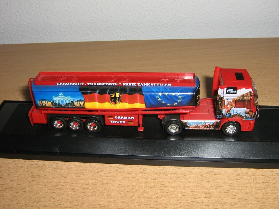 Miniature Camion MAN F2000, échelle 1/87, Herpa, édition Limitée - Neuve
