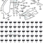 FOR FORD TRANSIT CONNECT TRANSIT CUSTOM SIDE & DOOR MOULDING TRIM PANEL CLIPS