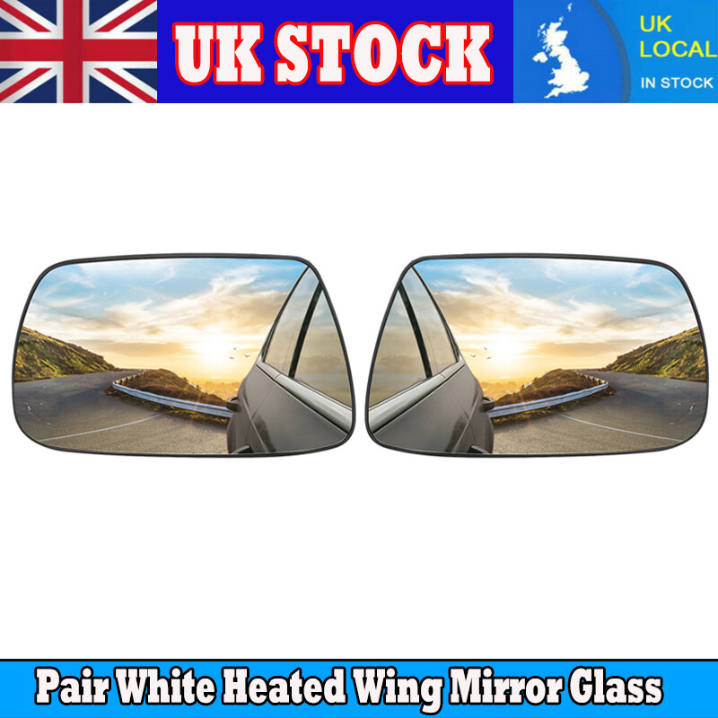 PAIR FOR JEEP GRAND CHEROKEE 2005-2009 DOOR WING MIRROR GLASS HEATED LEFT+RIGHT
