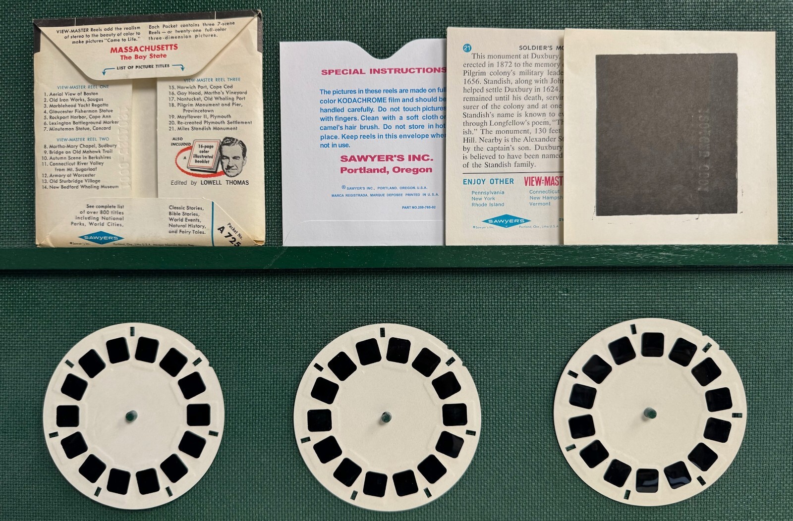 View Master Packet View Master Packet A 725 Massachusetts S6 | eBay