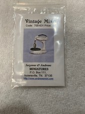 Kitchen Mixer New for miniature dollhouse Vintage New Suzanne and Andrews