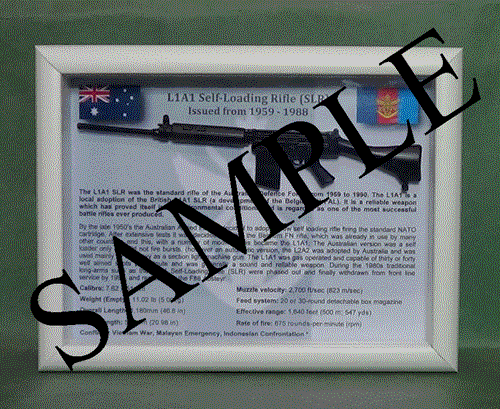 L1A1 Self Loading Rifle Australian Defence Force | Black Furniture - Picture 1 of 5