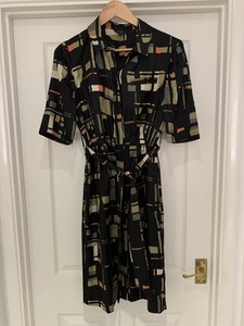 silk shirt dress midi