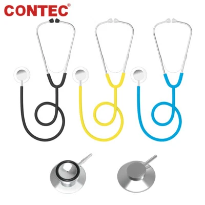 CONTEC Stethoskope Stethoscope Einzelkopf Doppelkopf Kardiologie Membran estetoscopio