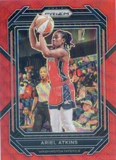 2023 Panini Prizm WNBA ARIEL ATKINS #85 RED RUBY WAVE PRIZM MYSTICS