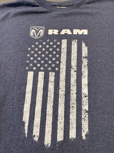 Dodge Ram Men's Tee T Shirt Unisex Truck Auto Handmade Apparel Original Flag New - Foto 2