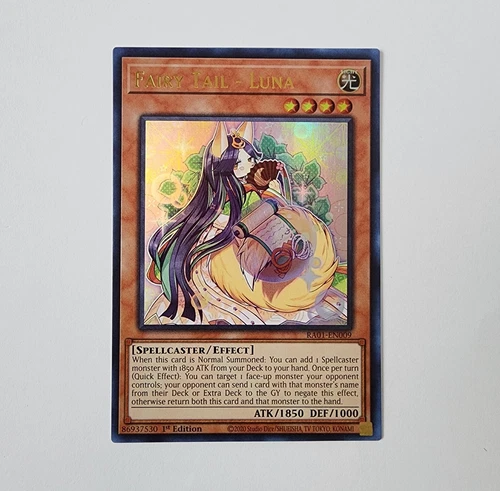 Fairy Tail - Luna - RA01-EN009 - Ultra Rare - Yugioh - NM - 1st Ed