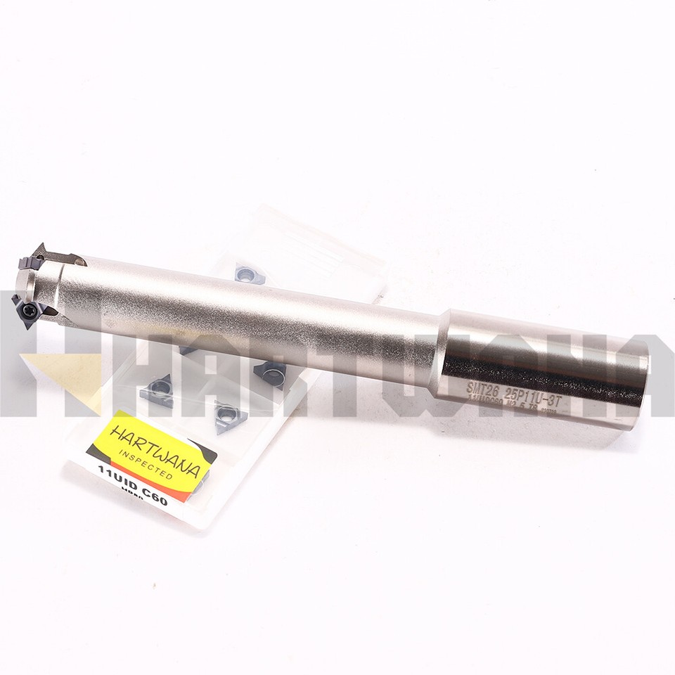 Fraise à Fileter Carbure Indexable HARTWANA - 3 Flûtes, Pour Filets 60° De 2,0 à 4,0 Mm - Neuf