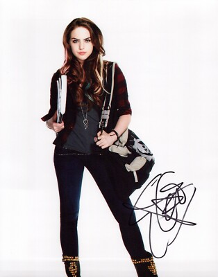 Elizabeth Gillies Victorious autographed photo signed 8x10 #2 tiny