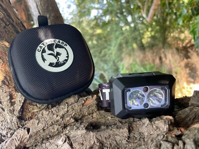 Karpfenangeln LED Stirnlampe. LED Stirnlampe. Camping Stirnlampe. Angelgerät