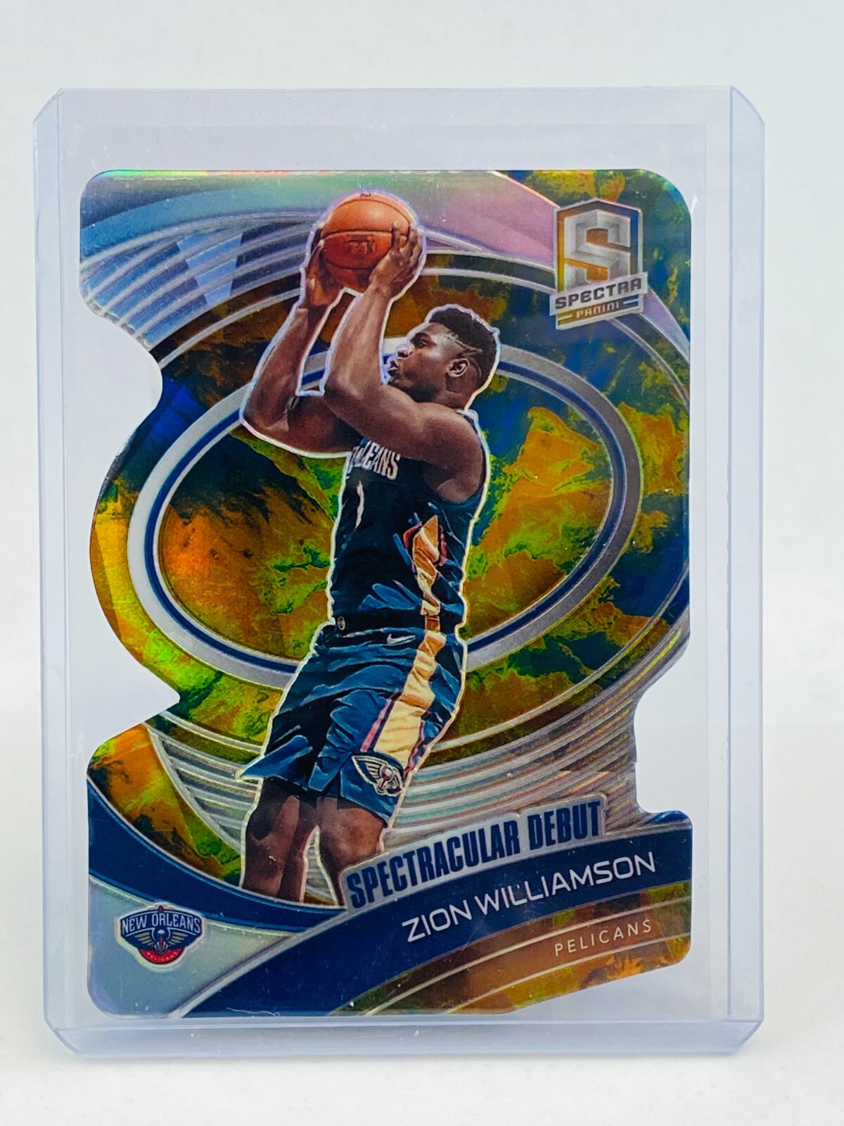 202021 Panini Spectra Zion Williamson Universal DieCut 6/8 eBay