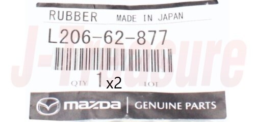 MAZDA CX-5 KE##W 13-16 Genuine Lift Gate Bumper Rubber No2 RH & LH