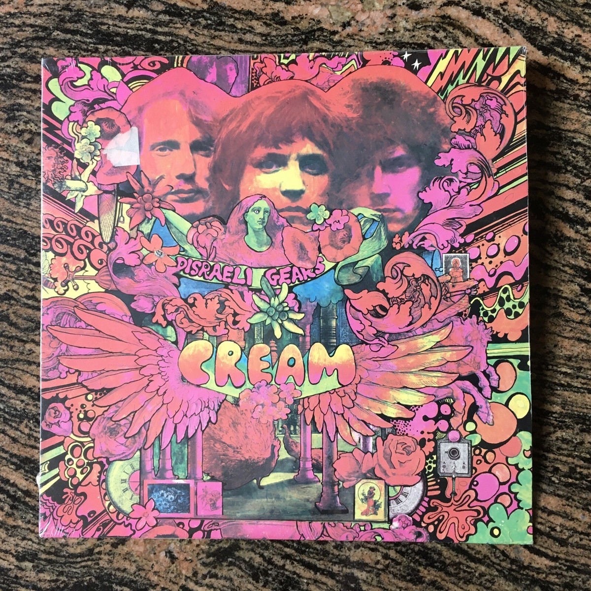 CREAM Disraeli Gears RSO RS-1-3010-RSO-823636-1 , 1982 Reissue