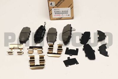 SU00304096 Genuine Toyota PAD KIT, DISC BRAKE, REAR SU003-04096 | eBay