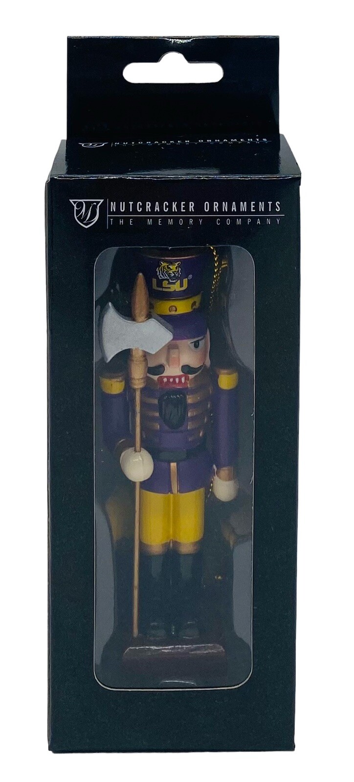 LSU Tigers Nutcracker 4” Christmas Ornament by The Memory CompanyNew