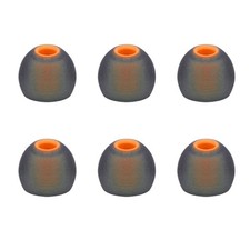 6pcs Replacement Silicone Earbud Covers Noise Isolation Designing Soft Ear buds