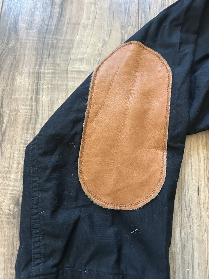 KAPITAL “KATSURAGI Ring Coat” cotton Size 2(L) w/ elbow patches Made in Japan  - Image 3 of 4