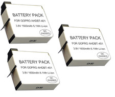 Replacement Battery Charger Hero GoPro4 GoPro AHDBT40 AHBB-401 Hero 4 HD Black