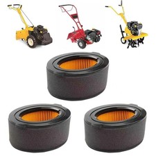 3 Pack 951-10794 Air Filter for MTD Troy Bilt 208cc Tiller