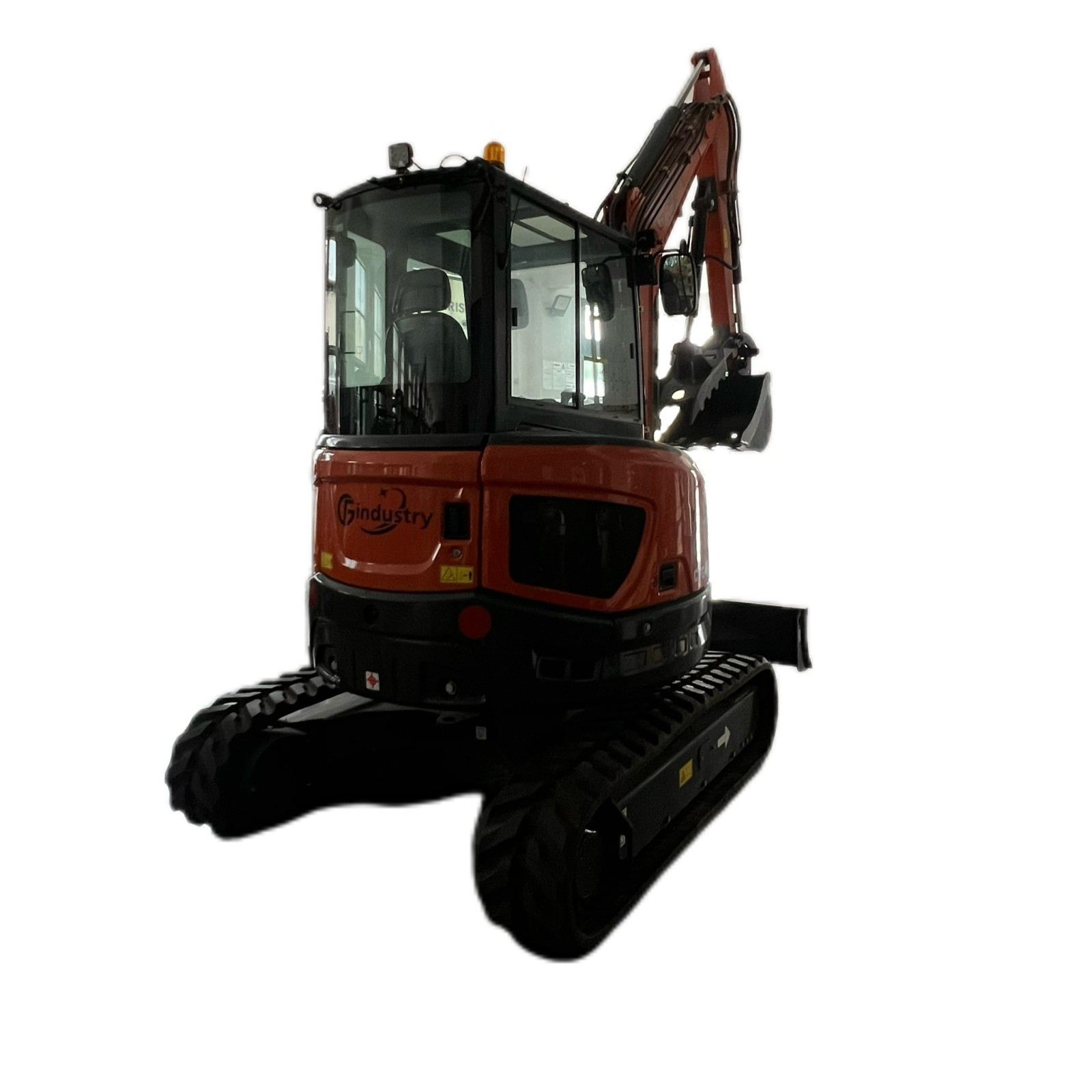 CFG Mini Excavator 4Ton Track Digger Kubota D1703 Diesel Engine(Hydraulic Thumb)