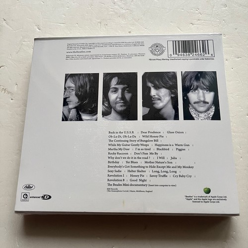 The Beatles White Album CD- New 2CD Album Box Set Classic Rock Style - Picture 3 of 3