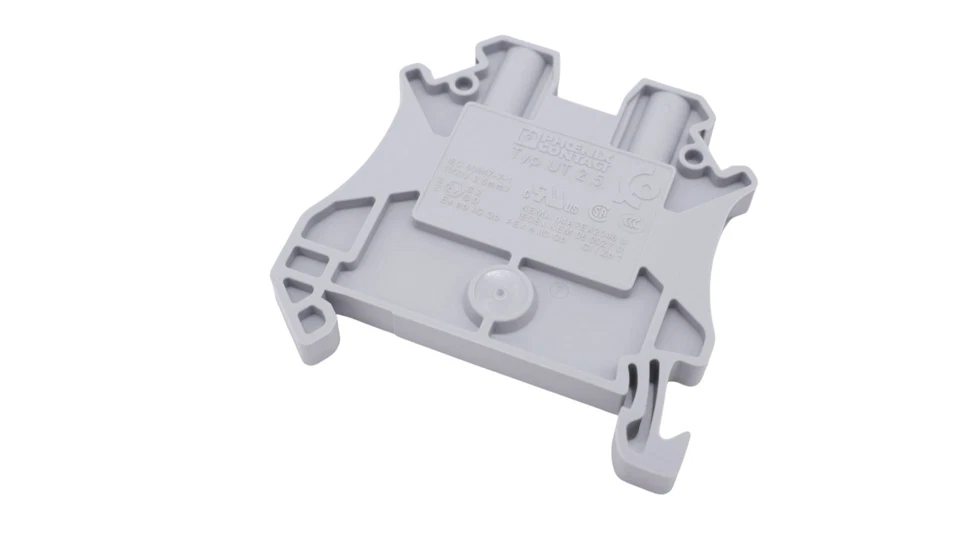 20 Stück Phoenix-Contact UT 2,5 Durchgangsklemme 3044076 1000V 24A 2,5mm² grau - Bild 1 von 4
