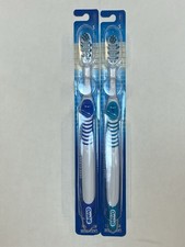 Oral-B Toothbrush Deep Clean Lot 2 Teeth New Manual Soft Bristle Head Blue Green