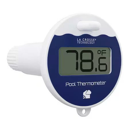 La Crosse Technology Ltv-Pool-Int Pool Thermometer,Blue/White