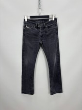 Mens jeans Diesel Size 29 Color Black Duties Paid USA 
