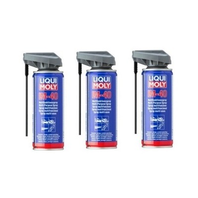 3x LM 40 Multifunktionsspray Kriechöl Spraydose 3390 200ml LIQUI MOLY