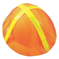 Occunomix V896-Fbo Full Brim Hard Hat Cover, For Use With Hard Hats Orange