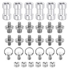 1/4 "-3/8 " Camera Mount Screws with C Ring, Set