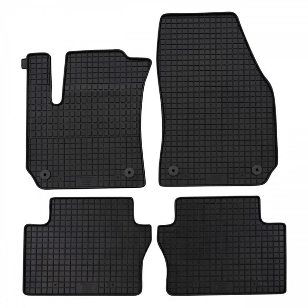 Gummi-FußMatten Opel Zafira B 2005-2012 (5-Sitzer) Petex Passgenau Auto Set-image