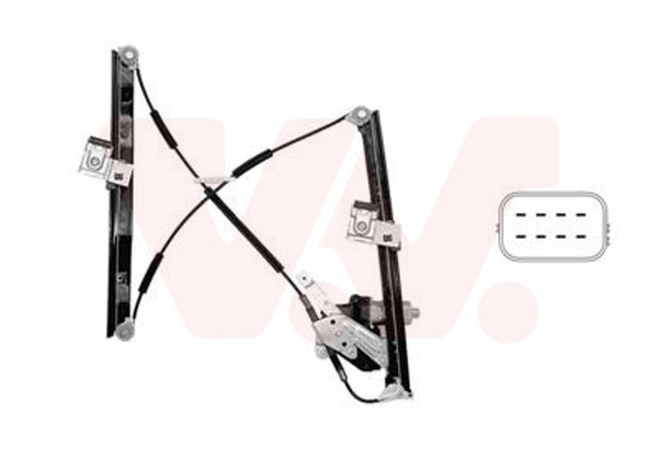 VAN Wezel Fensterheber 1828261 FüR B4Y B5Y Mondeo Ford BWY 3 Turnier 16V Sci 24V-image