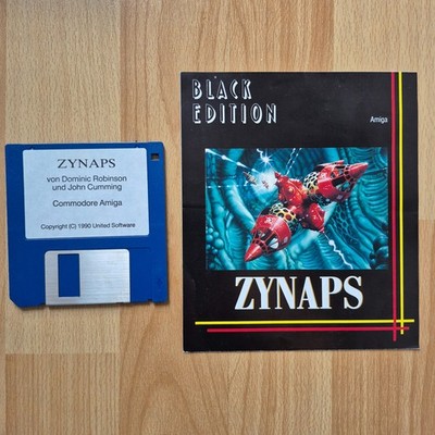   ZYNAPS   Spiel mit Anleitung   Commodore Amiga 500  