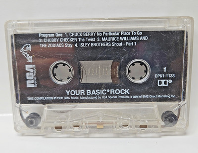 Cassette TAPE ONLY Your Basic Rock Compilation RCA 1993 BMG DPK1-1133