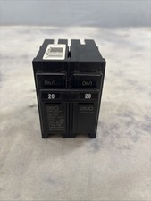 Eaton, Cutler Hammer, GE, Siemens 2 Pole 20 Amp Breaker 120/240V