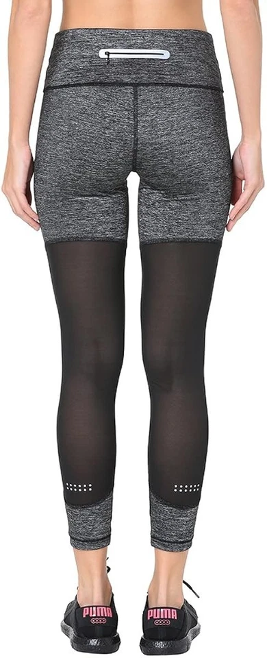 Puma Damas Leggings Explosive Run 7/8 Medias con Pantalones, Negro, XL Foto 2 de 4