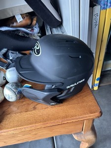 Rawlings Mach Baseball Helmet With Reversible Face Guard Youth Size