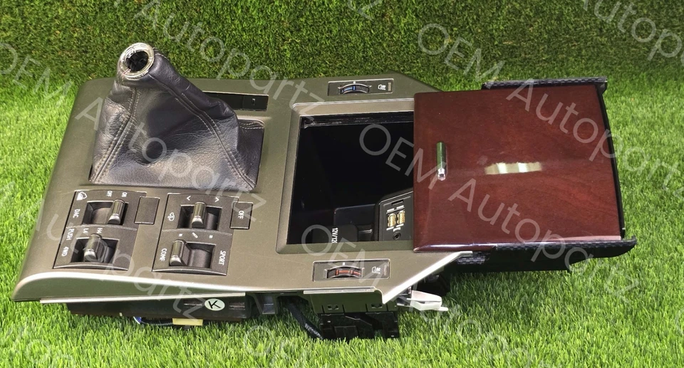 Bisel de palanca de cambios consola central Lexus GX460 14-19 con puerto USD e interruptores botones Foto 2 de 4