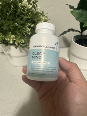 THINKWELL LABS Brain Supplements for Memory and Focus for Women and Men, Focus