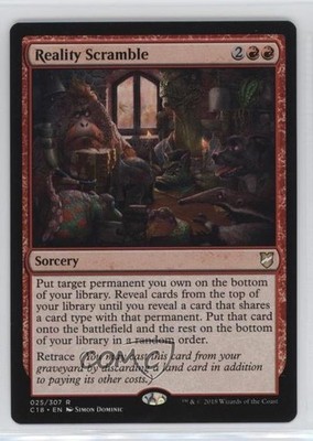 Reality Scramble Magic: Commander 2018 C18 #025