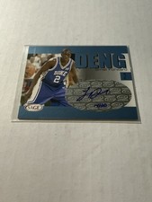 2004 Sage Luol Deng Auto /20 #A7 Duke Basketball Card